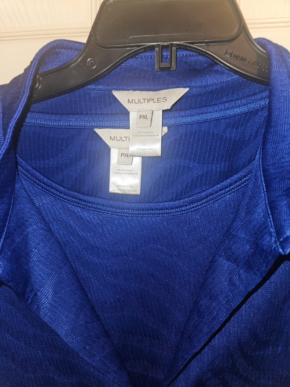 Multiples Blue Women's 2 Piece Set PXL